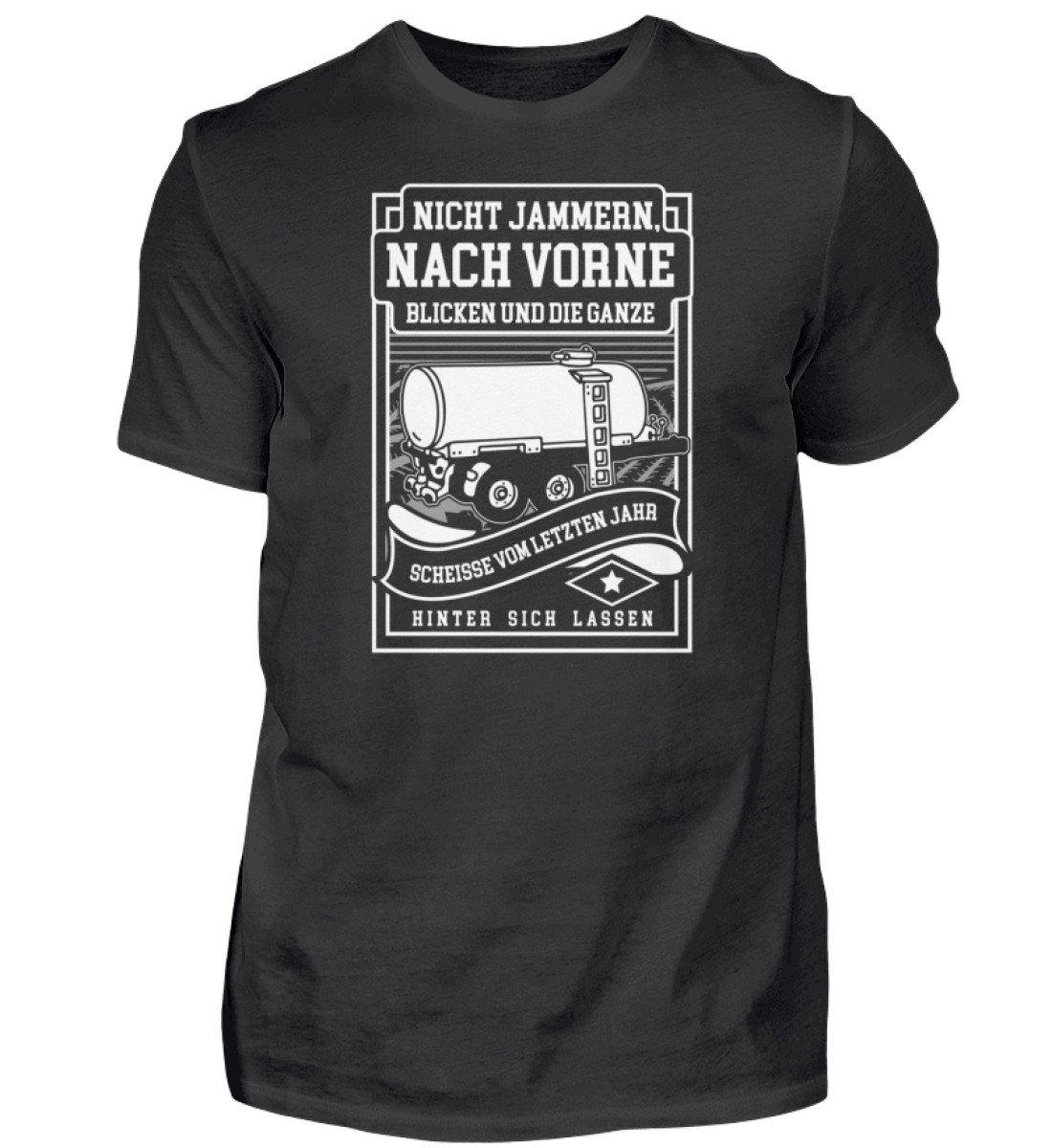 Gülle hinter sich lassen · Herren T-Shirt-Herren Basic T-Shirt-Black-S-Agrarstarz
