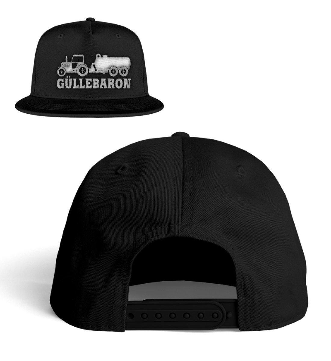 Güllebaron · Bestickte Snapback Mütze-Snapback mit Stick-Black-Einheitsgröße-Agrarstarz
