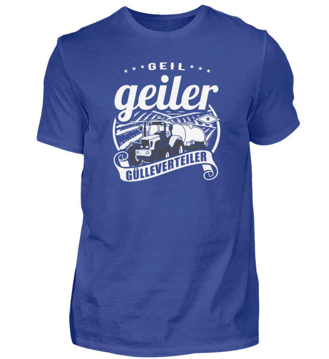 Gülleverteiler · Herren T-Shirt-Herren Basic T-Shirt-Royal Blue-S-Agrarstarz
