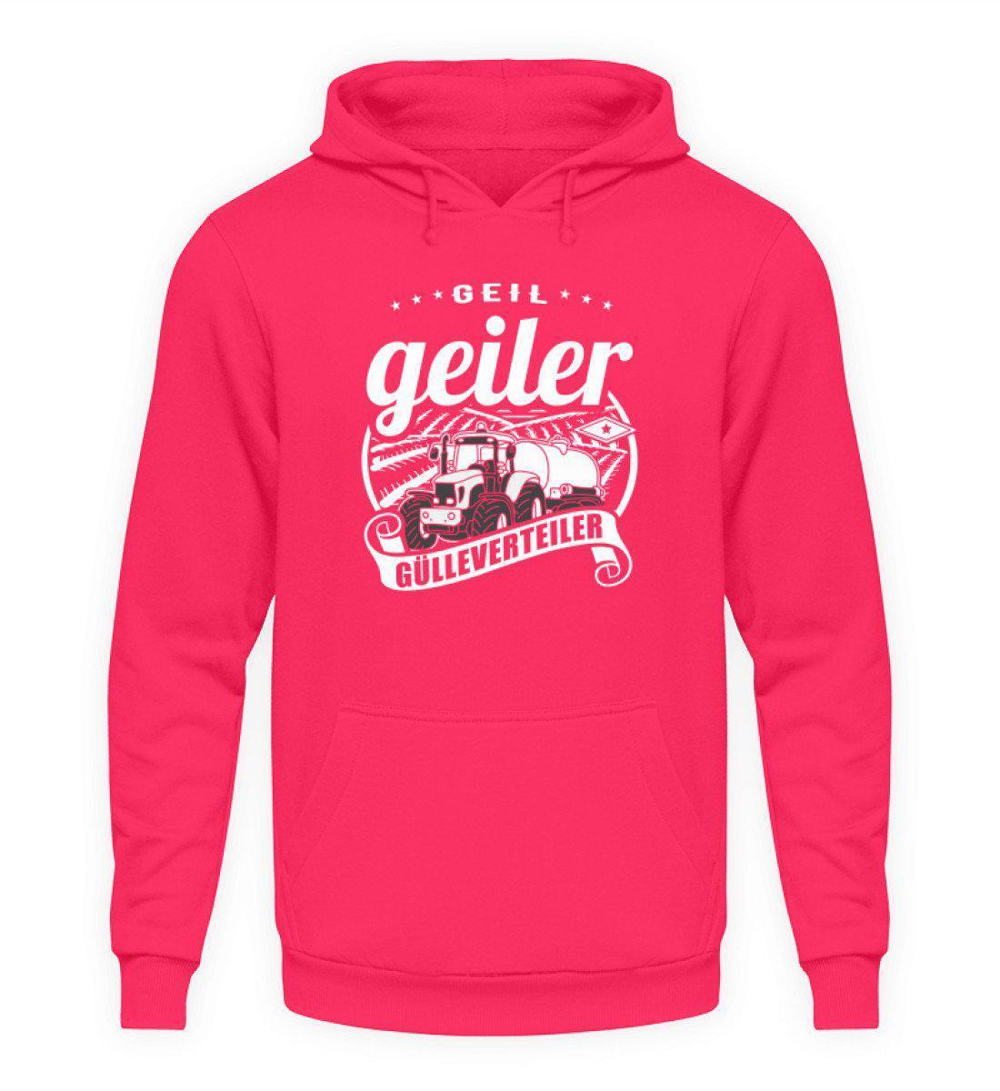 Gülleverteiler · Unisex Kapuzenpullover Hoodie-Unisex Hoodie-Hot Pink-S-Agrarstarz