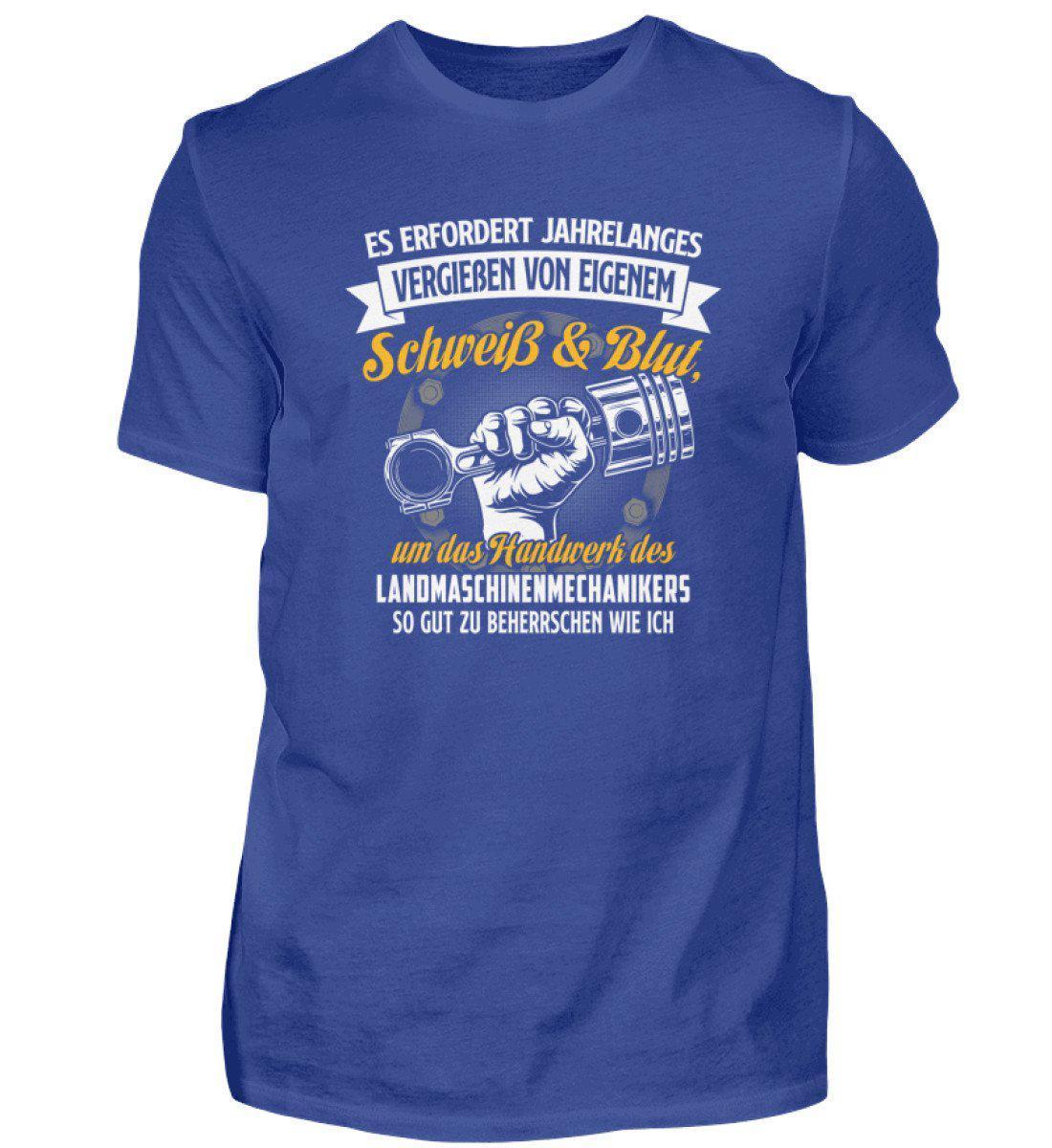 Handwerk Landmaschinenmechaniker · Herren T-Shirt-Herren Basic T-Shirt-Royal Blue-S-Agrarstarz