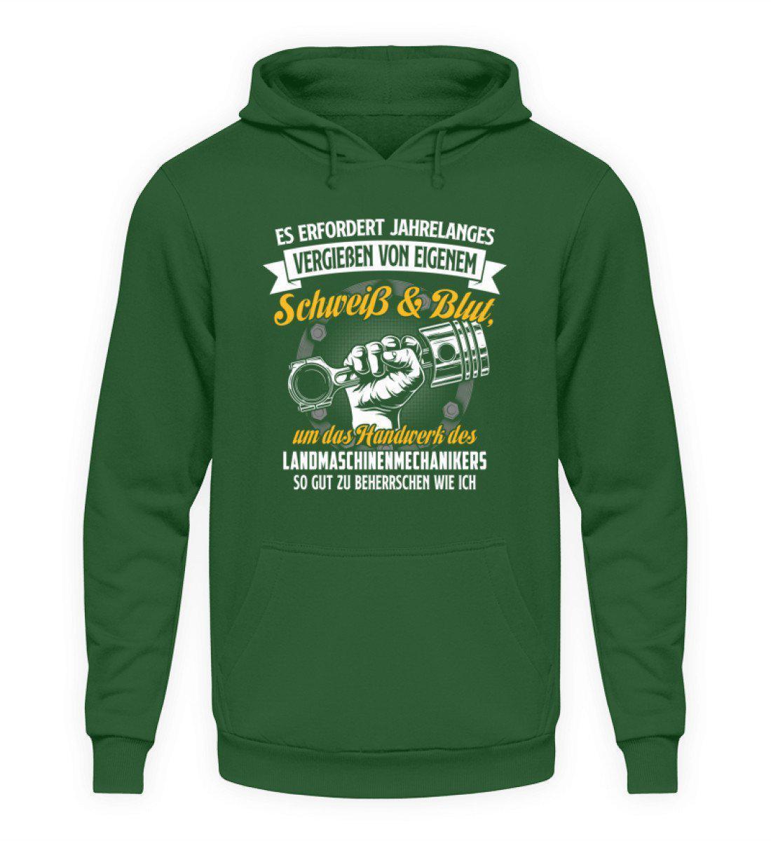 Handwerk Landmaschinenmechaniker · Unisex Kapuzenpullover Hoodie-Unisex Hoodie-Bottle Green-S-Agrarstarz