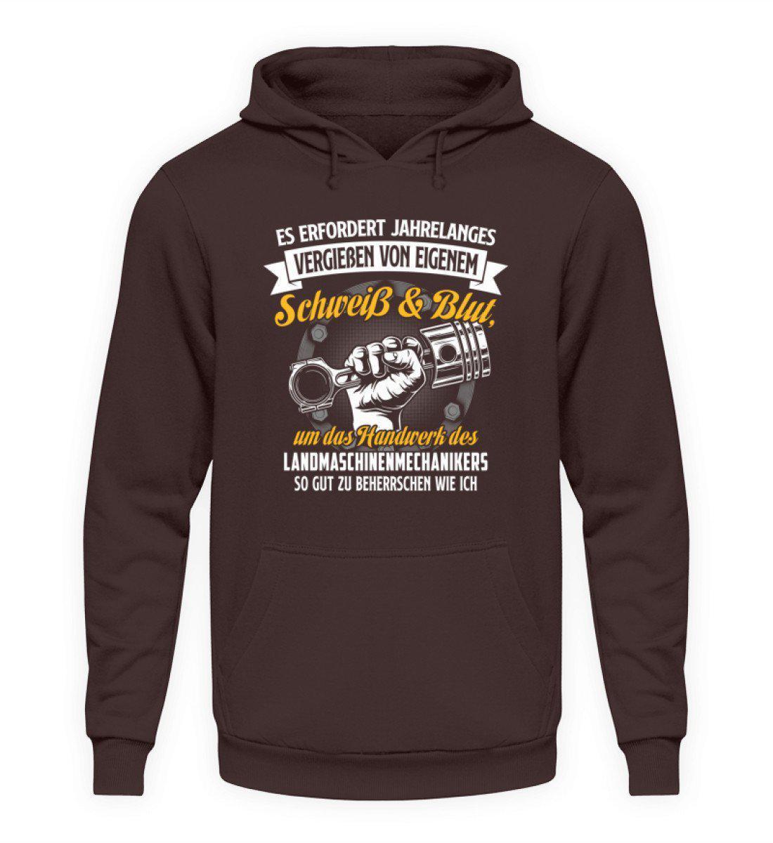 Handwerk Landmaschinenmechaniker · Unisex Kapuzenpullover Hoodie-Unisex Hoodie-Hot Chocolate-S-Agrarstarz