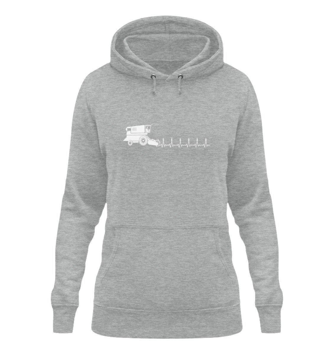 Heartbeat Drescher · Damen Hoodie-Damen Hoodie-Heather Sport Grey-XS-Agrarstarz
