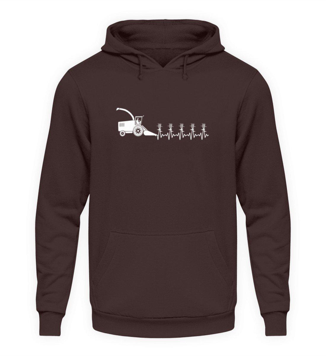 Heartbeat Häcksler · Unisex Kapuzenpullover Hoodie-Unisex Hoodie-Hot Chocolate-S-Agrarstarz