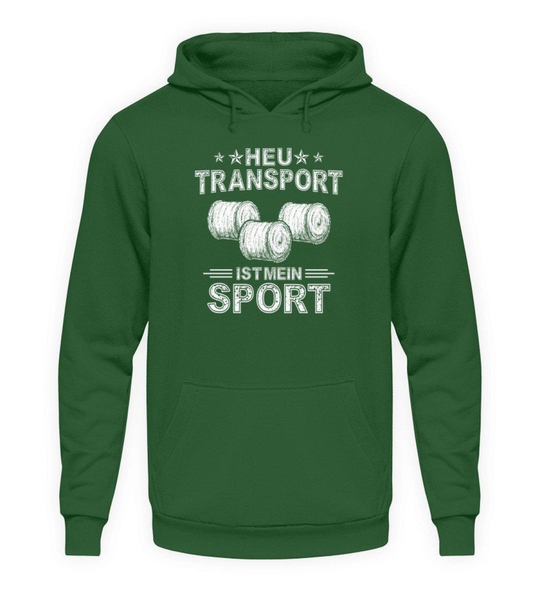 Heu Transport Sport · Unisex Kapuzenpullover Hoodie-Unisex Hoodie-Bottle Green-L-Agrarstarz