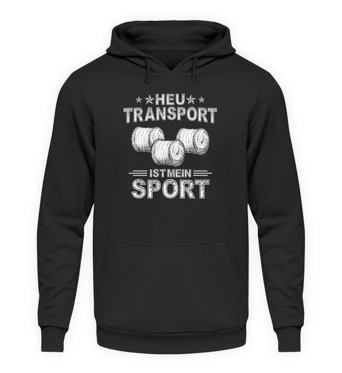 Heu Transport Sport · Unisex Kapuzenpullover Hoodie-Unisex Hoodie-Jet Black-L-Agrarstarz