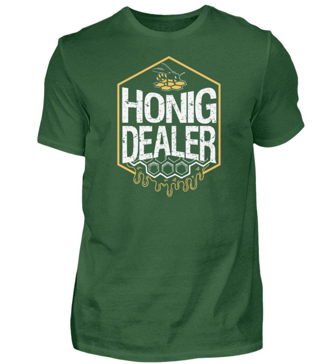 Honig Dealer · Herren T-Shirt-Herren Basic T-Shirt-Bottle Green-S-Agrarstarz