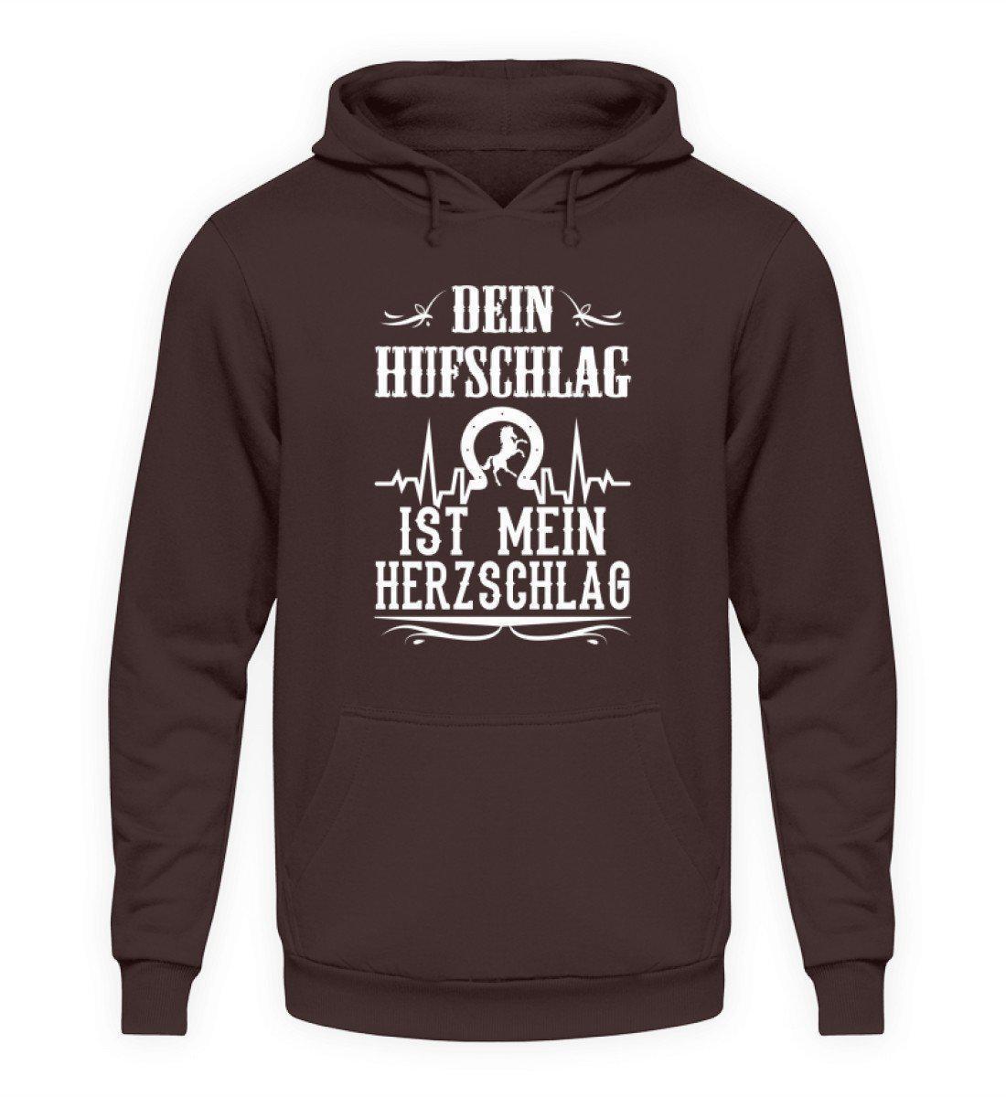 Hufschlag Herzschlag · Unisex Kapuzenpullover Hoodie-Unisex Hoodie-Hot Chocolate-S-Agrarstarz
