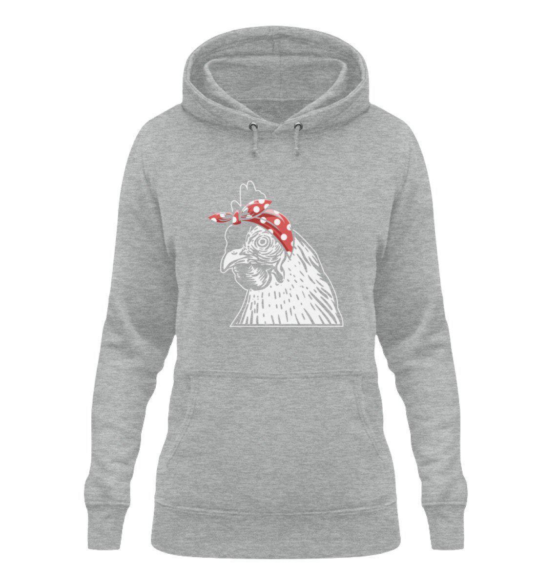 Huhn Band · Damen Hoodie-Damen Hoodie-Heather Sport Grey-XS-Agrarstarz