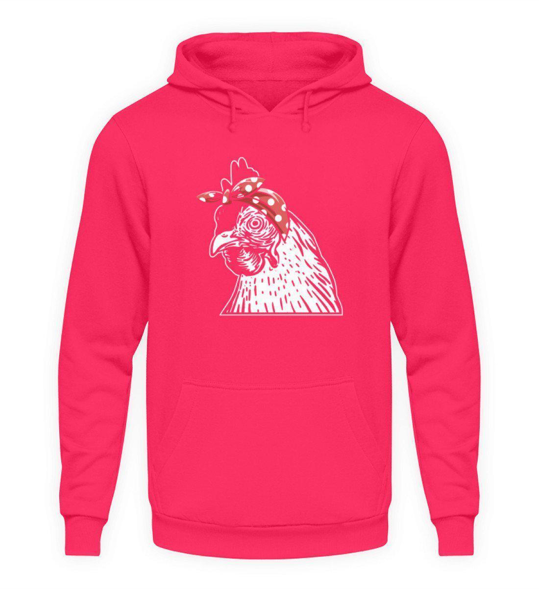 Huhn Band · Unisex Kapuzenpullover Hoodie-Unisex Hoodie-Hot Pink-S-Agrarstarz
