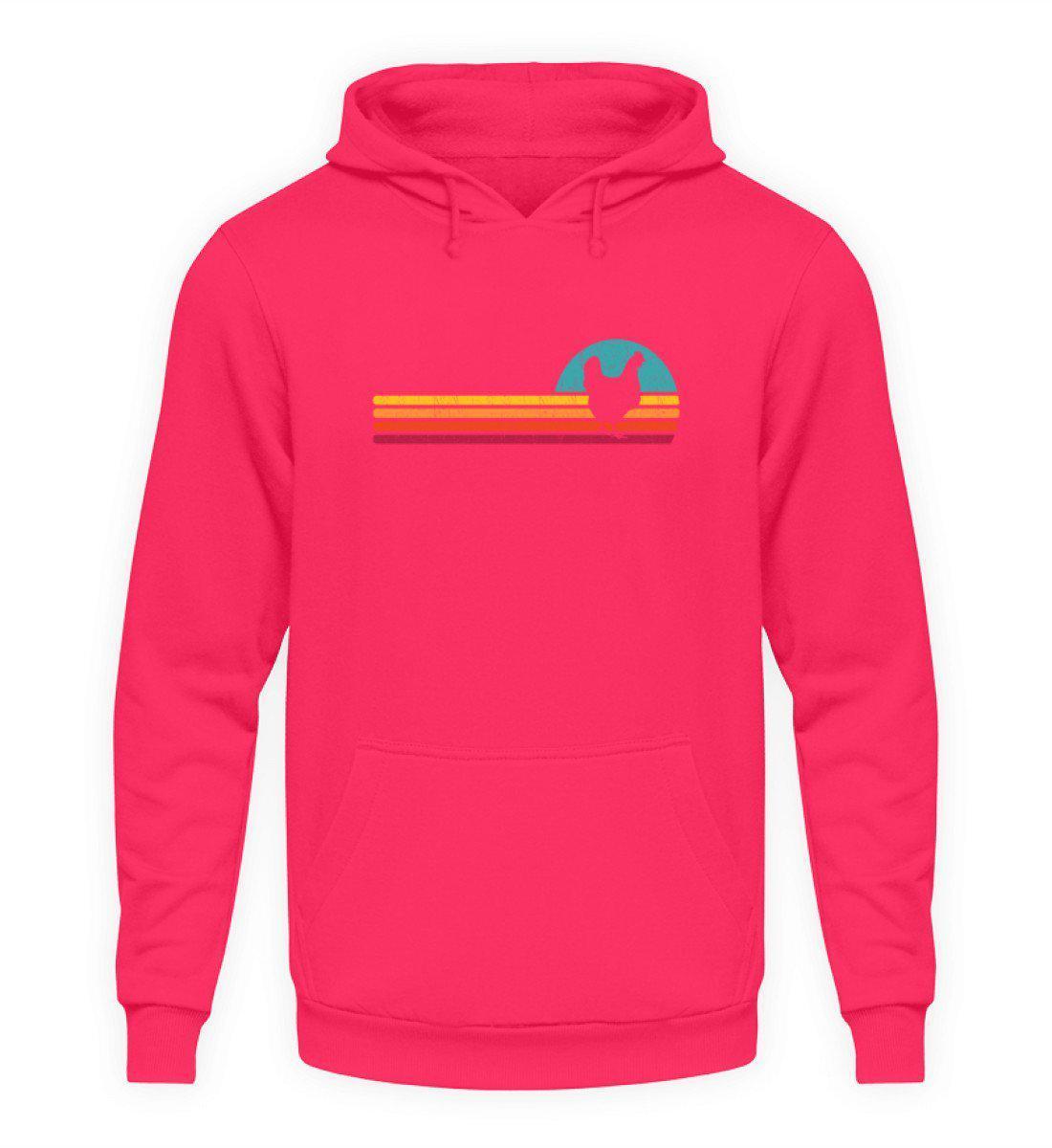 Huhn Retro · Unisex Kapuzenpullover Hoodie-Unisex Hoodie-Hot Pink-S-Agrarstarz