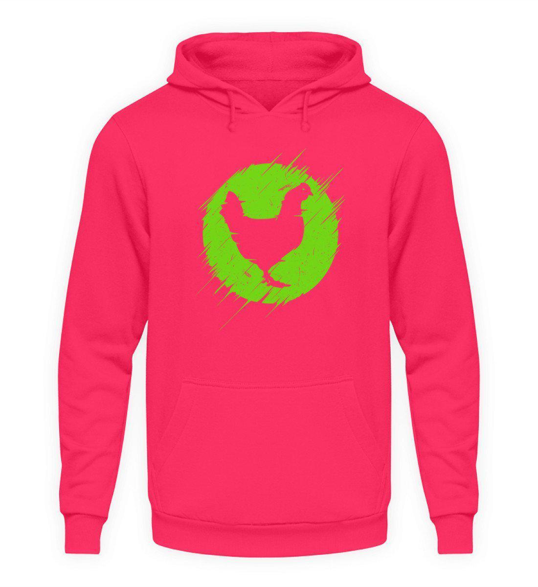 Huhn simple · Unisex Kapuzenpullover Hoodie-Unisex Hoodie-Hot Pink-S-Agrarstarz