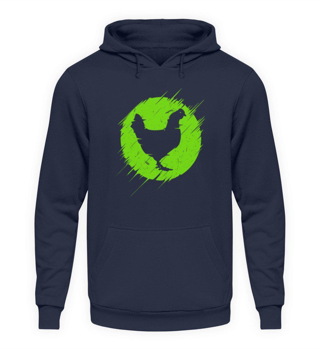 Huhn simple · Unisex Kapuzenpullover Hoodie-Unisex Hoodie-Oxford Navy-S-Agrarstarz
