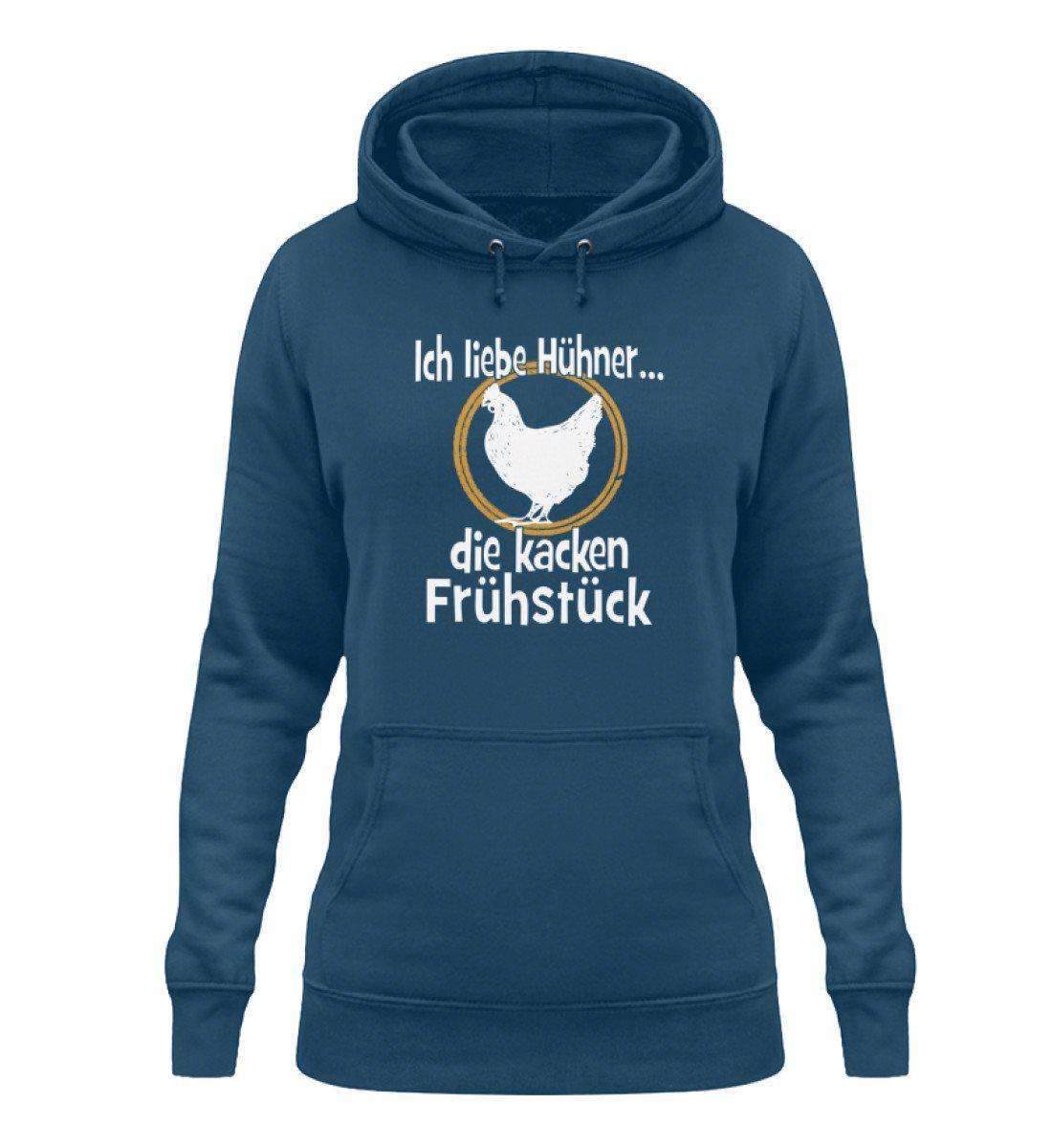 Hühner Frühstück · Damen Hoodie-Damen Hoodie-Airforce Blue-XS-Agrarstarz