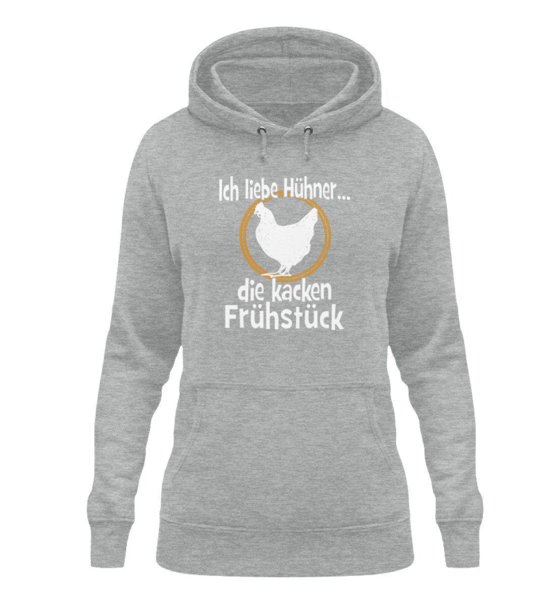 Hühner Frühstück · Damen Hoodie-Damen Hoodie-Heather Sport Grey-XS-Agrarstarz