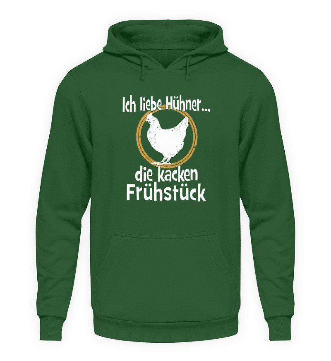 Hühner Frühstück · Unisex Kapuzenpullover Hoodie-Unisex Hoodie-Bottle Green-L-Agrarstarz