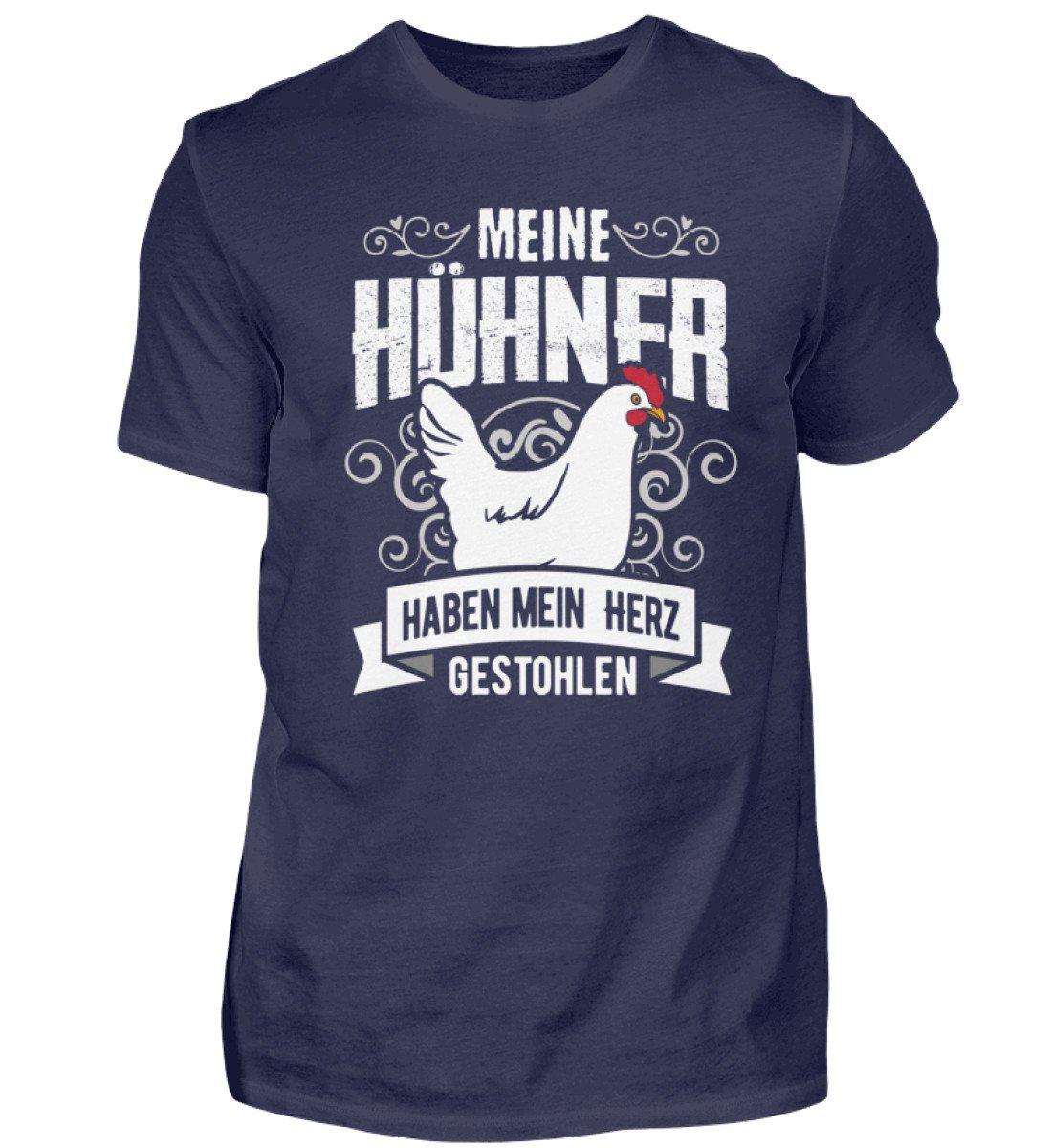 Hühner Herz gestohlen · Herren T-Shirt-Herren Basic T-Shirt-Navy-S-Agrarstarz