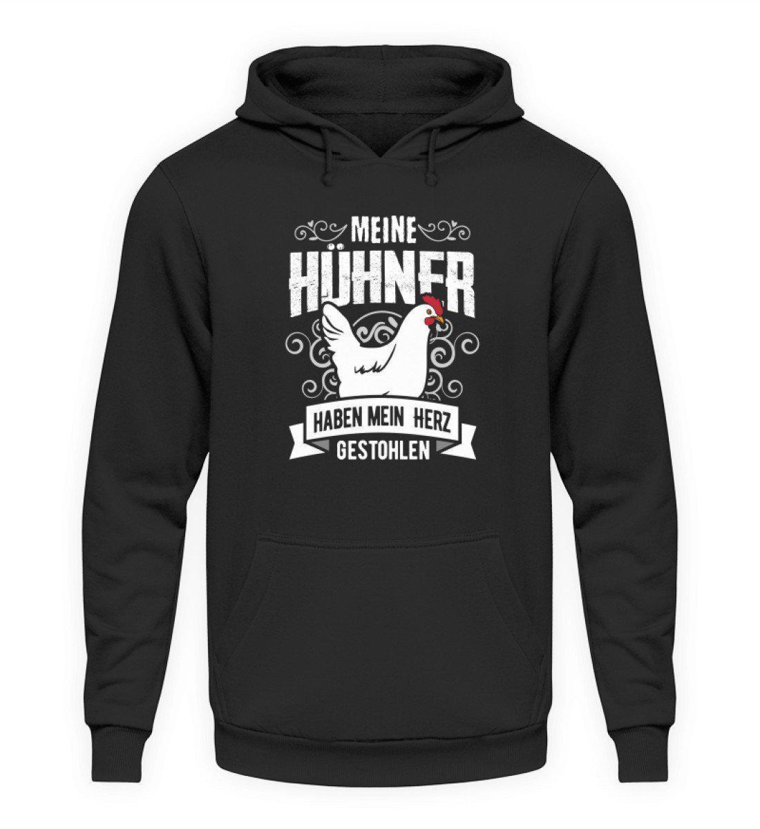 Hühner Herz gestohlen · Unisex Kapuzenpullover Hoodie-Unisex Hoodie-Jet Black-L-Agrarstarz
