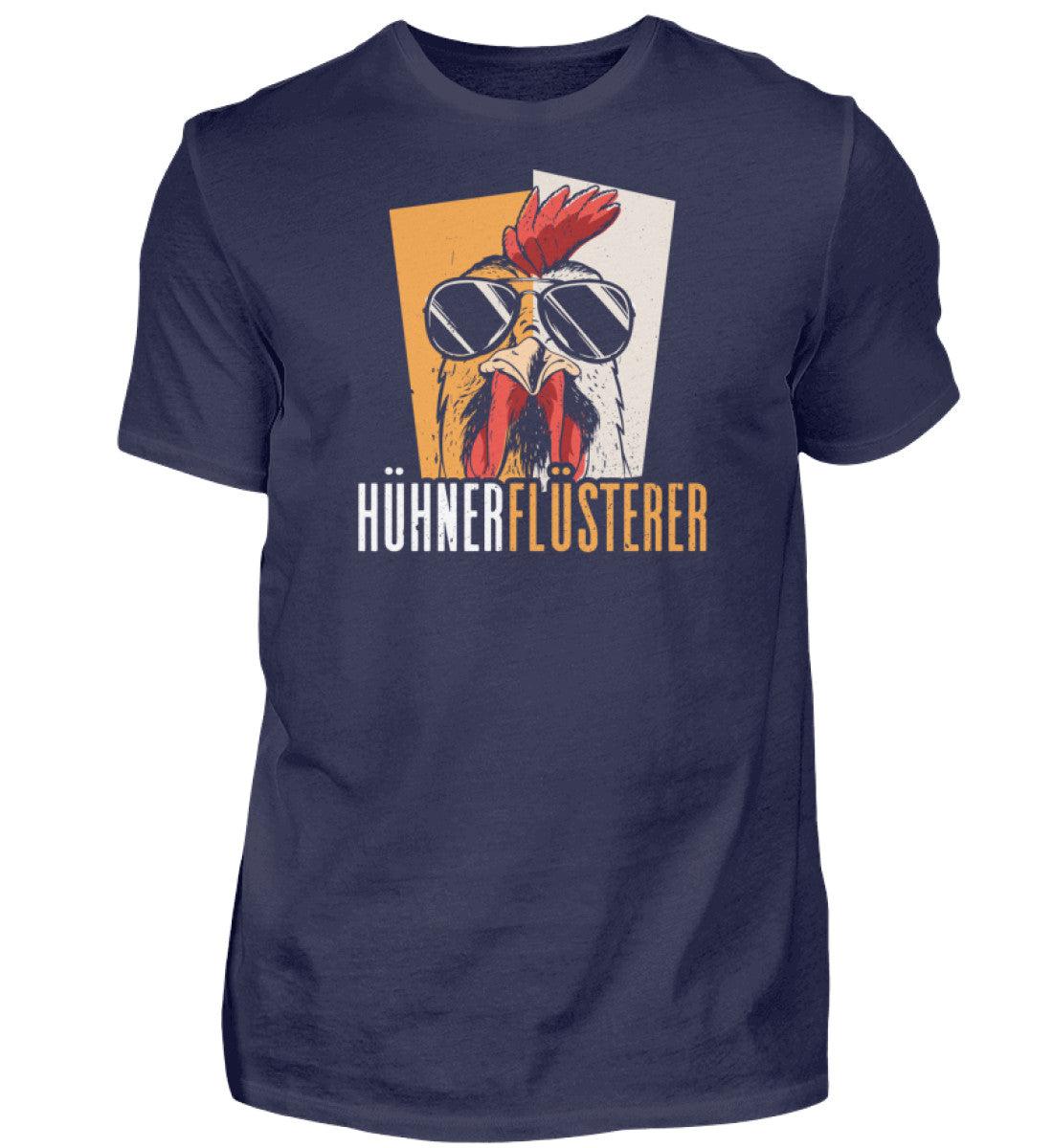 Hühnerflüsterer - Herren Shirt-Herren Basic T-Shirt-Navy-S-Agrarstarz
