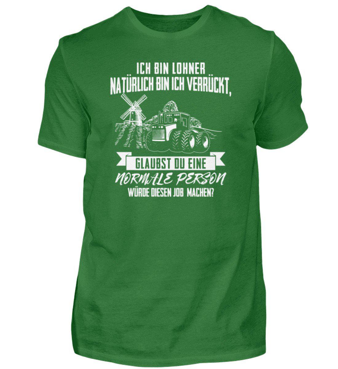 Ich bin Lohner · Herren T-Shirt-Herren Basic T-Shirt-Kelly Green-S-Agrarstarz