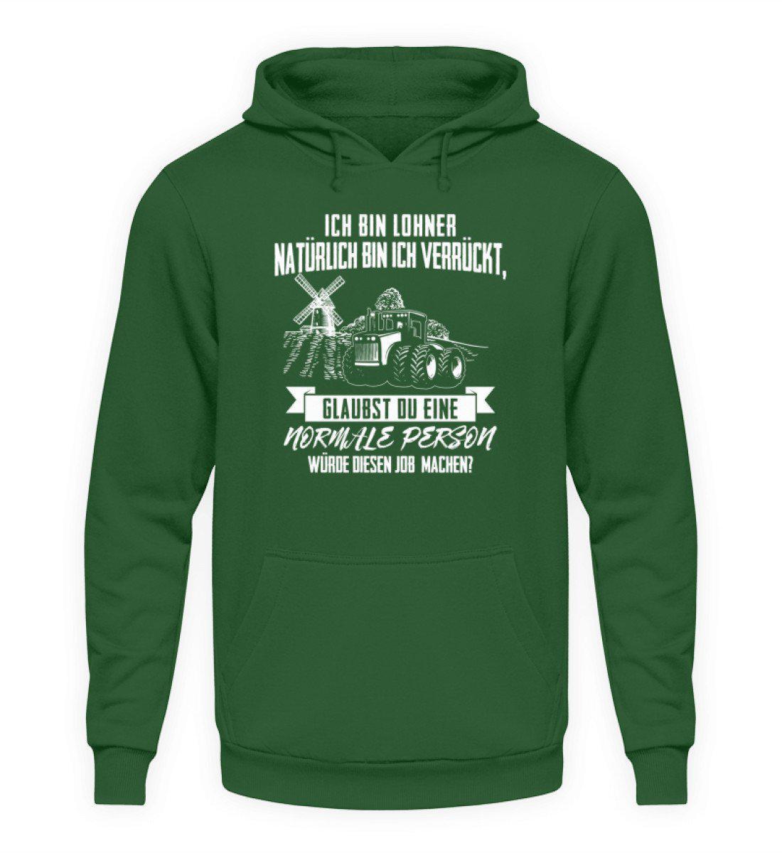 Ich bin Lohner · Unisex Kapuzenpullover Hoodie-Unisex Hoodie-Bottle Green-L-Agrarstarz
