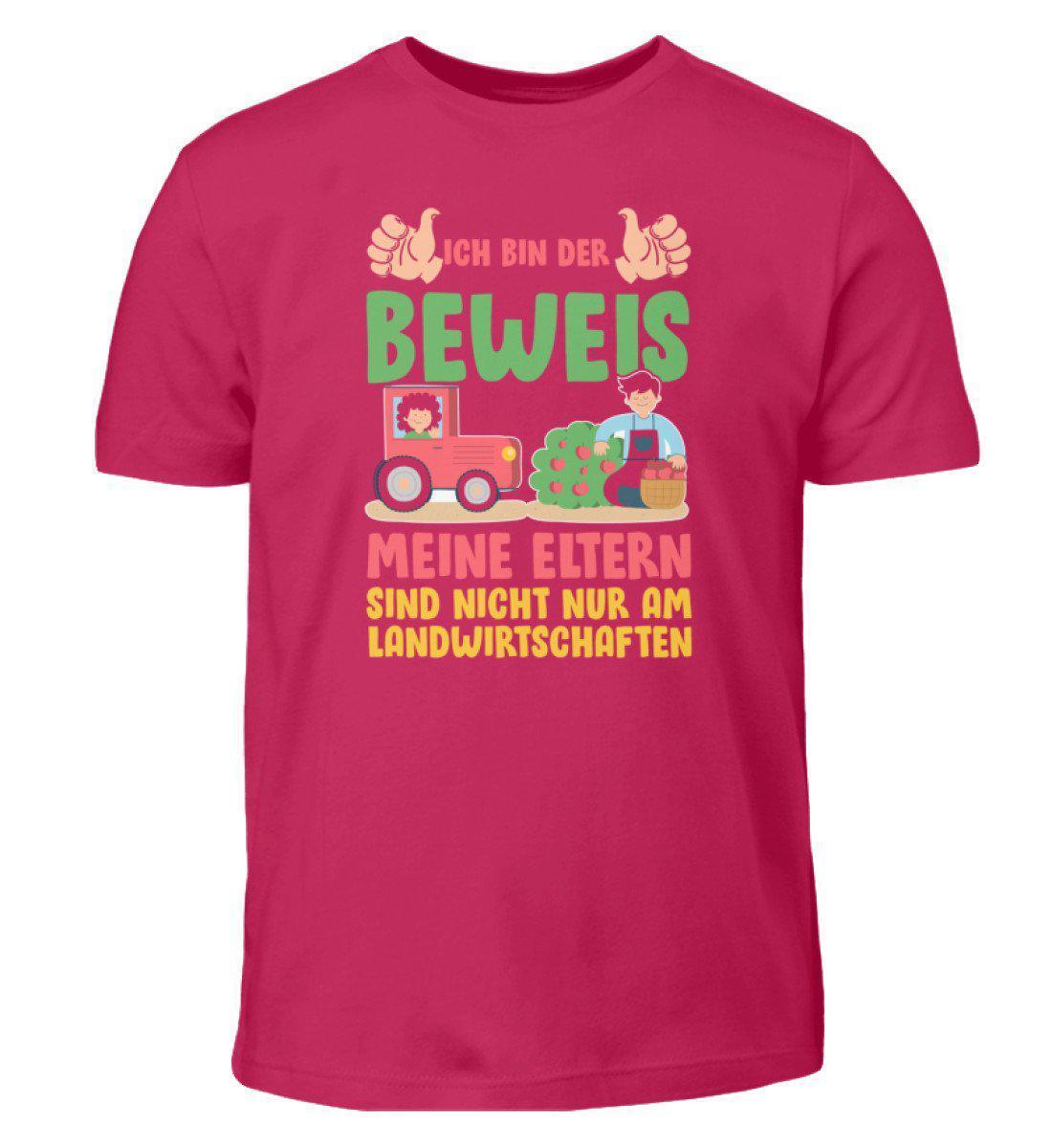 Ich bin der Beweis · Kinder T-Shirt-Kinder T-Shirt-Sorbet-3/4 (98/104)-Agrarstarz
