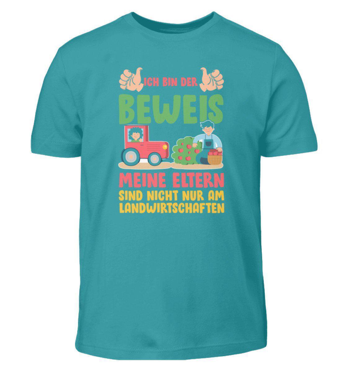 Ich bin der Beweis · Kinder T-Shirt-Kinder T-Shirt-Swimming Pool-3/4 (98/104)-Agrarstarz