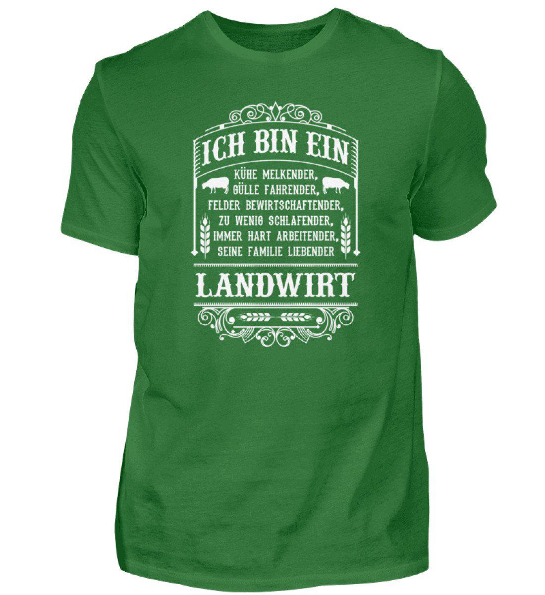 Ich bin ein Landwirt · Herren T-Shirt-Herren Basic T-Shirt-Kelly Green-S-Agrarstarz