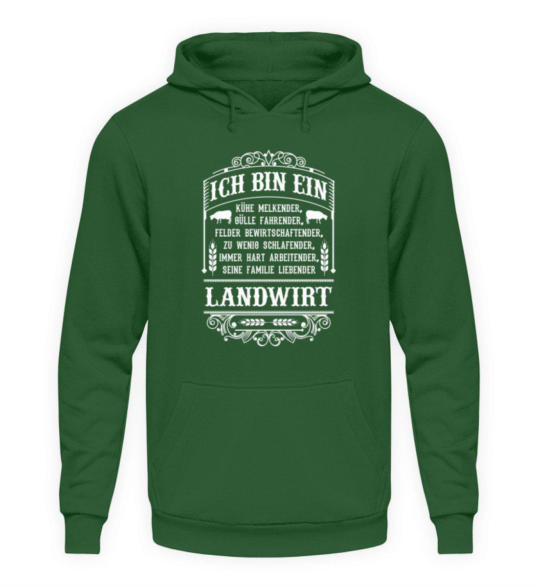 Ich bin ein Landwirt · Unisex Kapuzenpullover Hoodie-Unisex Hoodie-Bottle Green-S-Agrarstarz