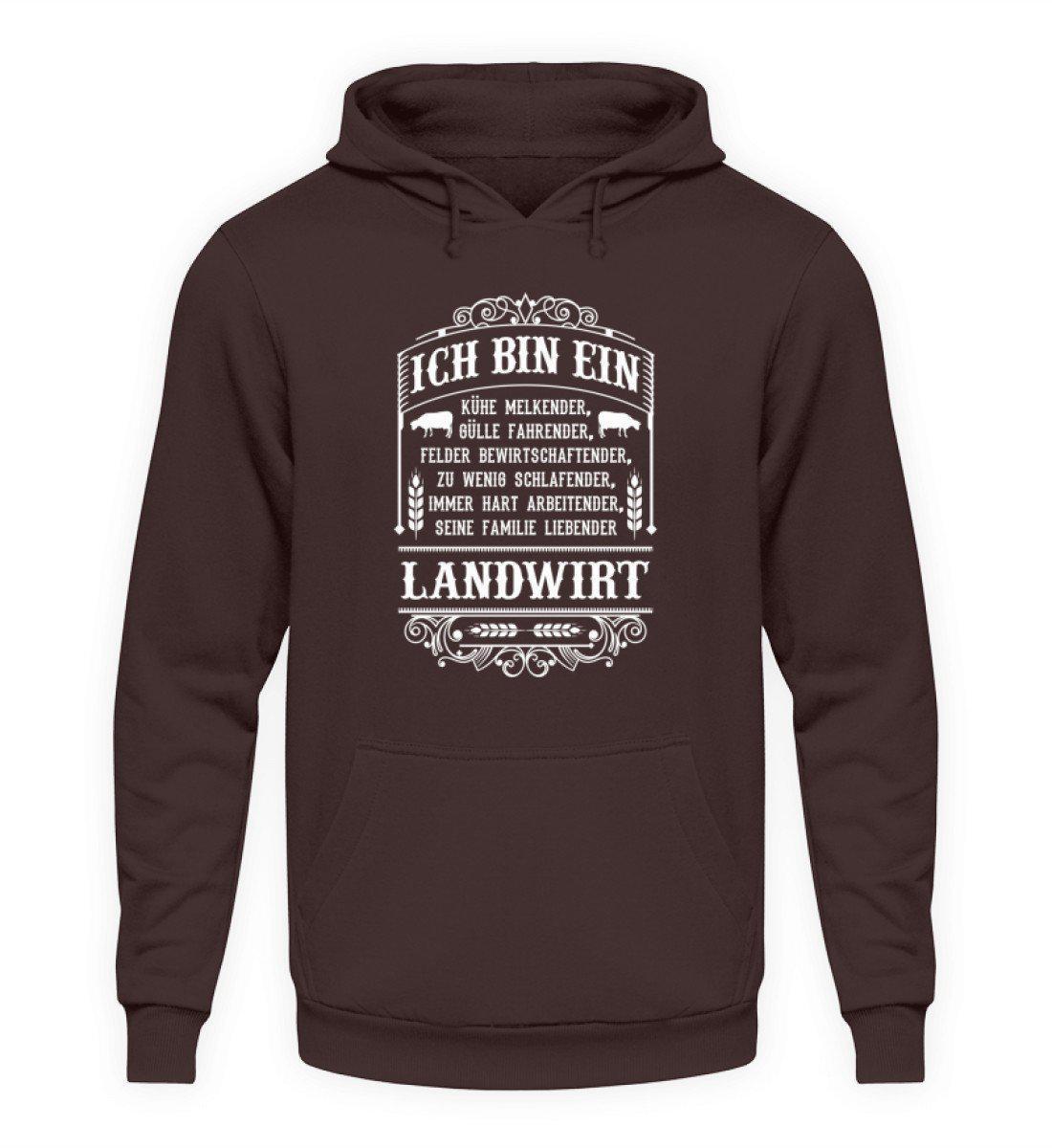Ich bin ein Landwirt · Unisex Kapuzenpullover Hoodie-Unisex Hoodie-Hot Chocolate-S-Agrarstarz