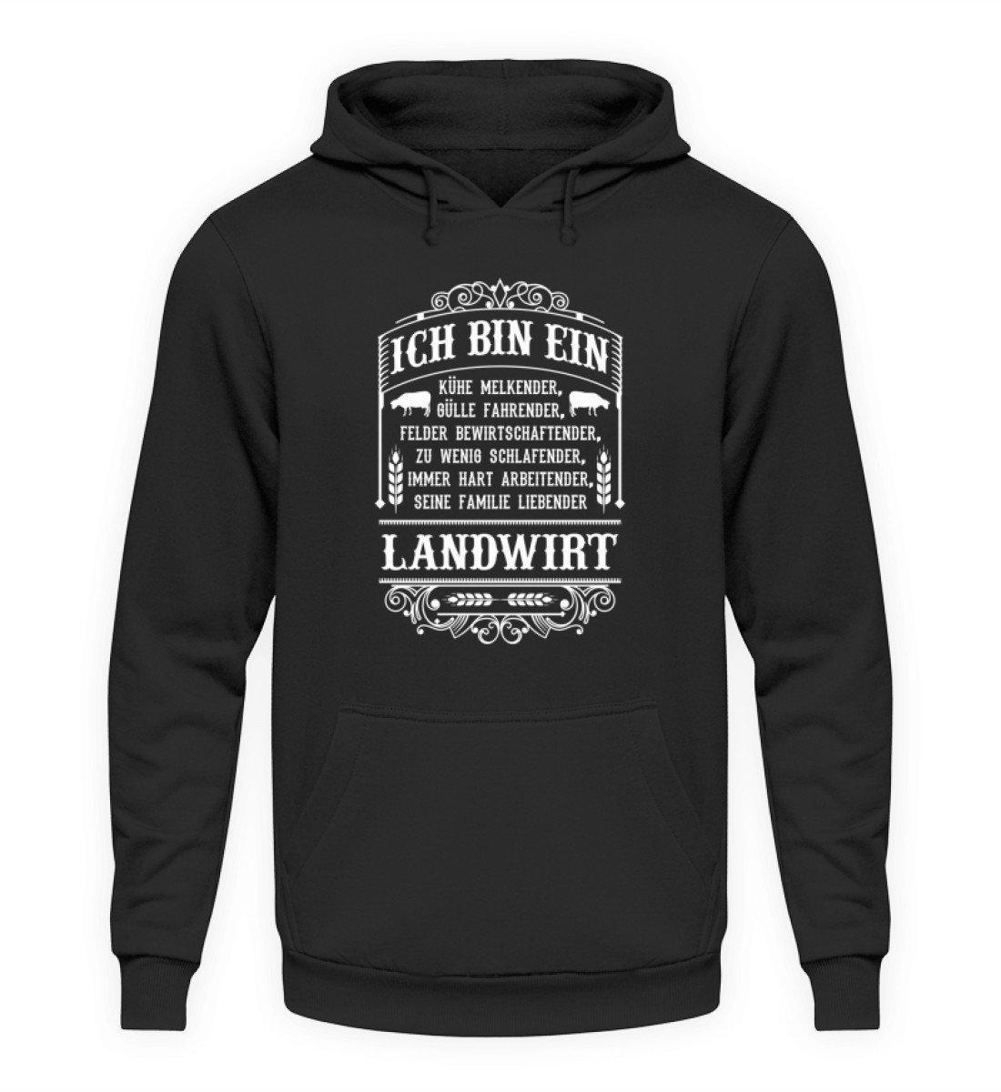 Ich bin ein Landwirt · Unisex Kapuzenpullover Hoodie-Unisex Hoodie-Jet Black-S-Agrarstarz