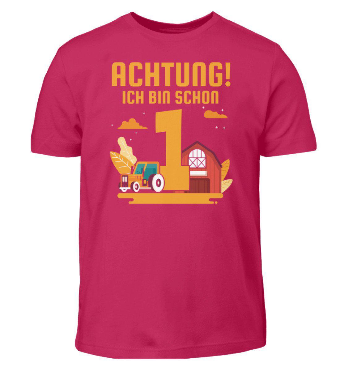 Ich bin schon 1 · Kinder T-Shirt-Kinder T-Shirt-Sorbet-12/14 (152/164)-Agrarstarz
