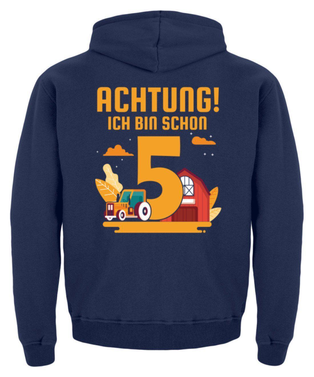 Ich bin schon 5 · Kinder Kapuzenpullover Hoodie-Kinder Hoodie-Agrarstarz