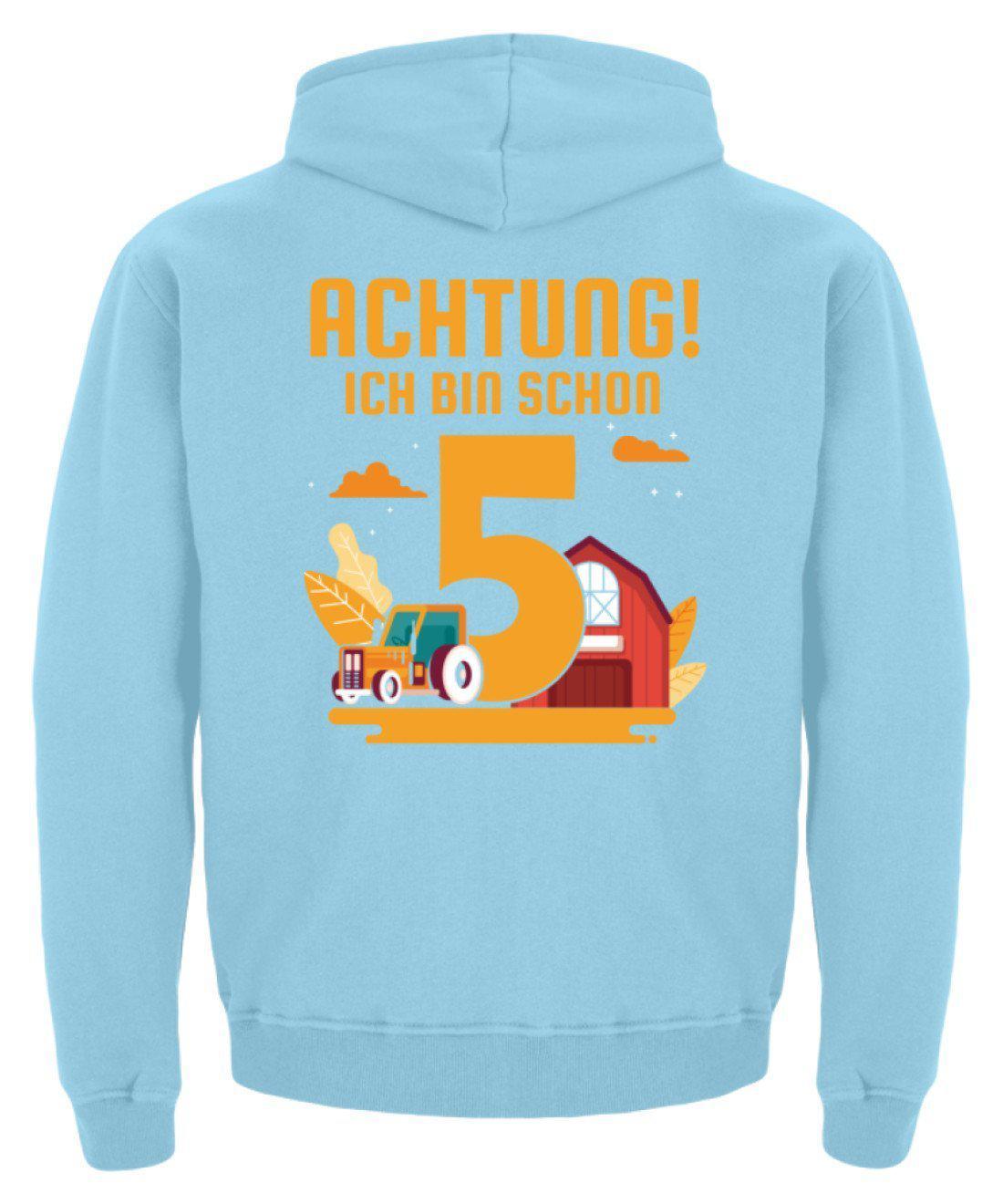 Ich bin schon 5 · Kinder Kapuzenpullover Hoodie-Kinder Hoodie-Agrarstarz