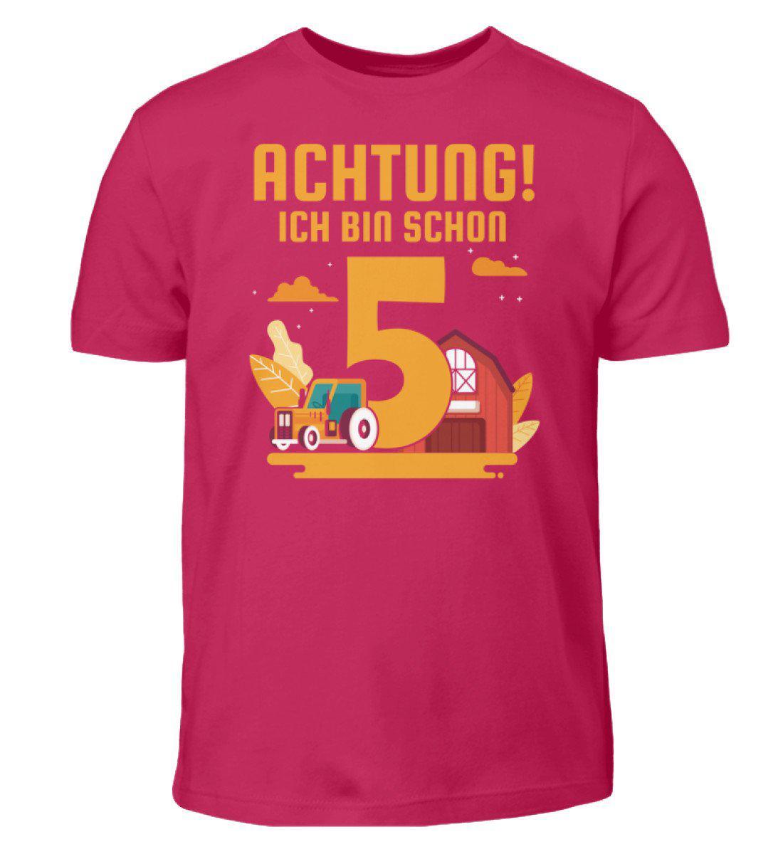 Ich bin schon 5 · Kinder T-Shirt-Kinder T-Shirt-Sorbet-12/14 (152/164)-Agrarstarz