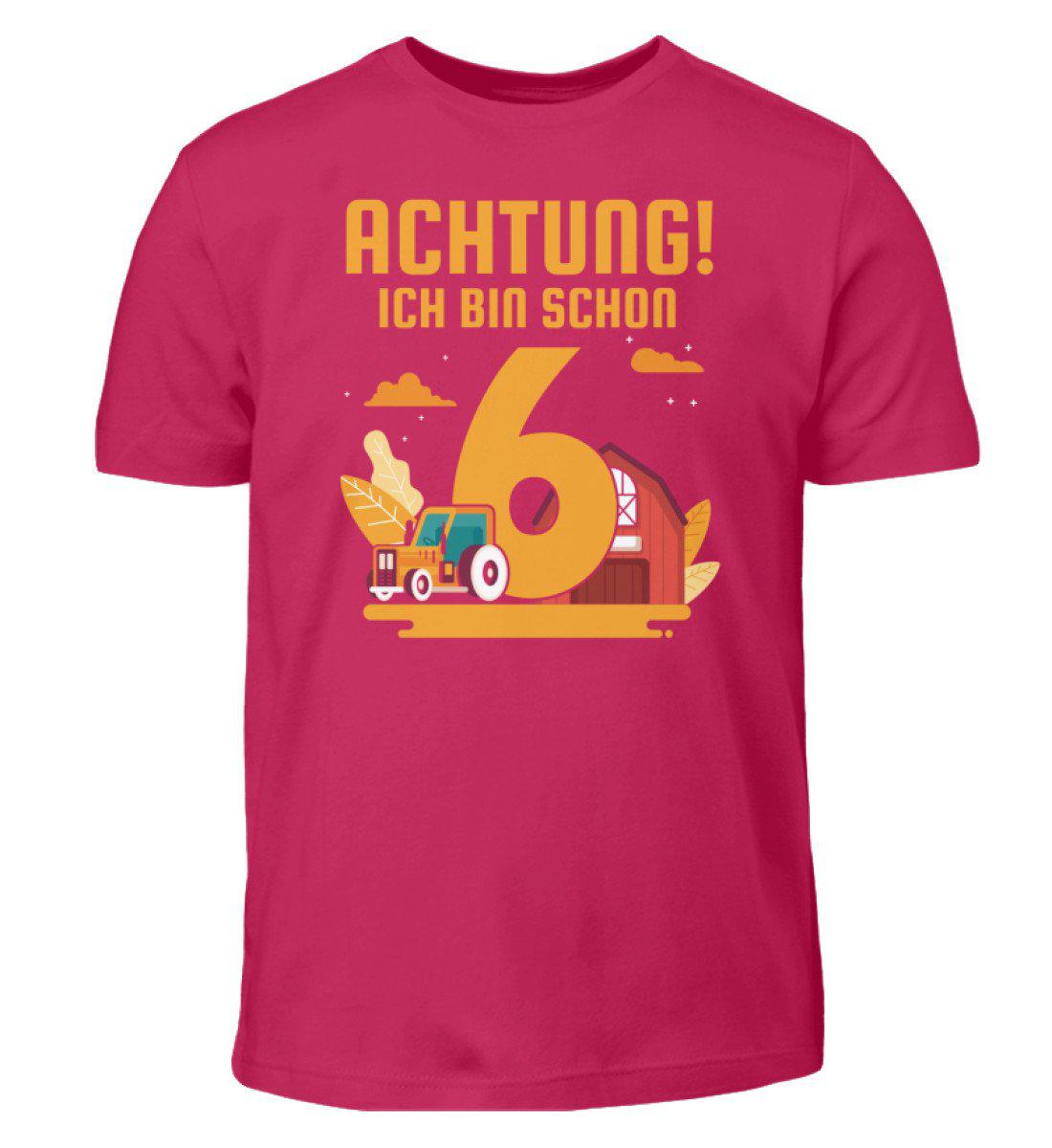 Ich bin schon 6 · Kinder T-Shirt-Kinder T-Shirt-Sorbet-12/14 (152/164)-Agrarstarz