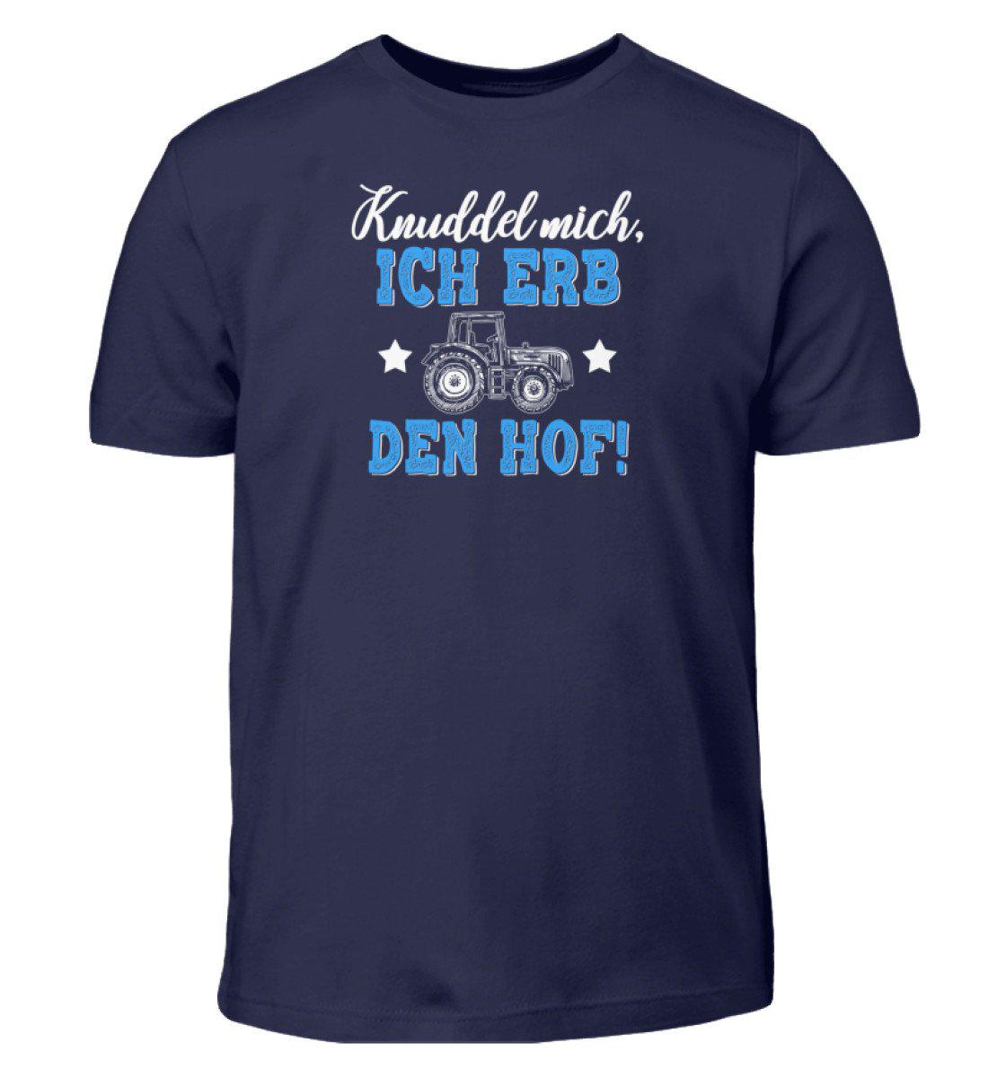 Ich erb den Hof · Kinder T-Shirt-Kinder T-Shirt-Navy-12/14 (152/164)-Agrarstarz
