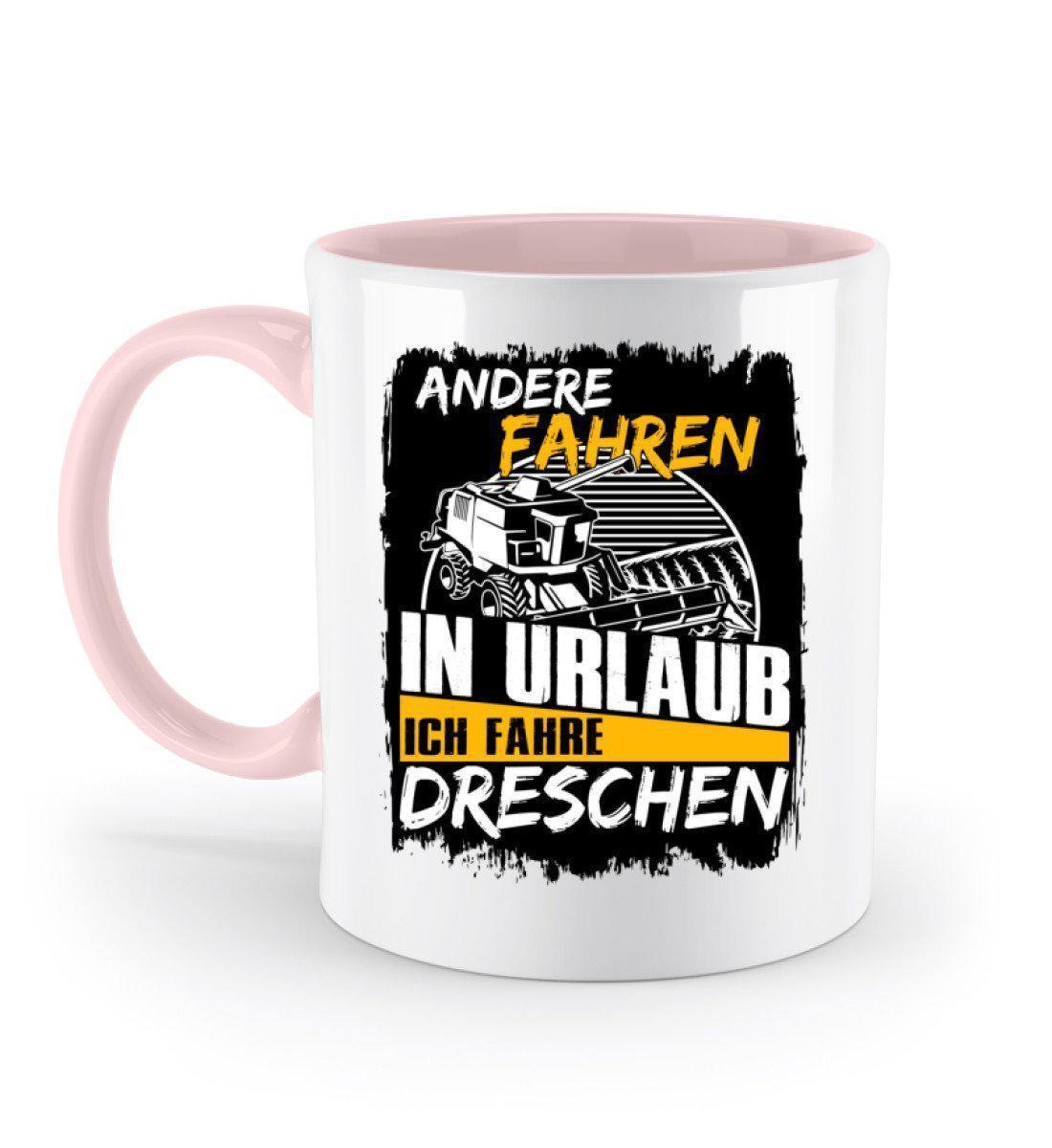 Ich fahre Dreschen · Keramik Tasse zweifarbig-Keramik Tasse Zweifarbig-Powder Pink-330ml-Agrarstarz