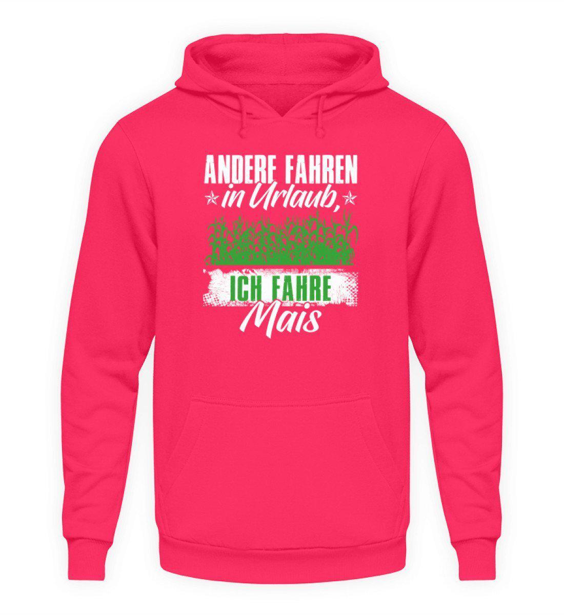 Ich fahre Mais · Unisex Kapuzenpullover Hoodie-Unisex Hoodie-Hot Pink-L-Agrarstarz