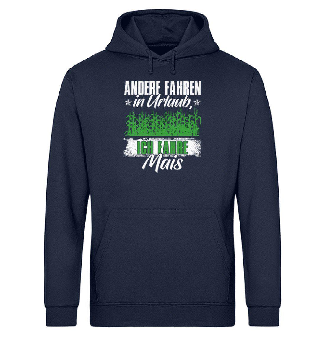 Ich fahre Mais · Unisex Organic Hoodie-Drummer Hoodie ST/ST-French Navy-XS-Agrarstarz