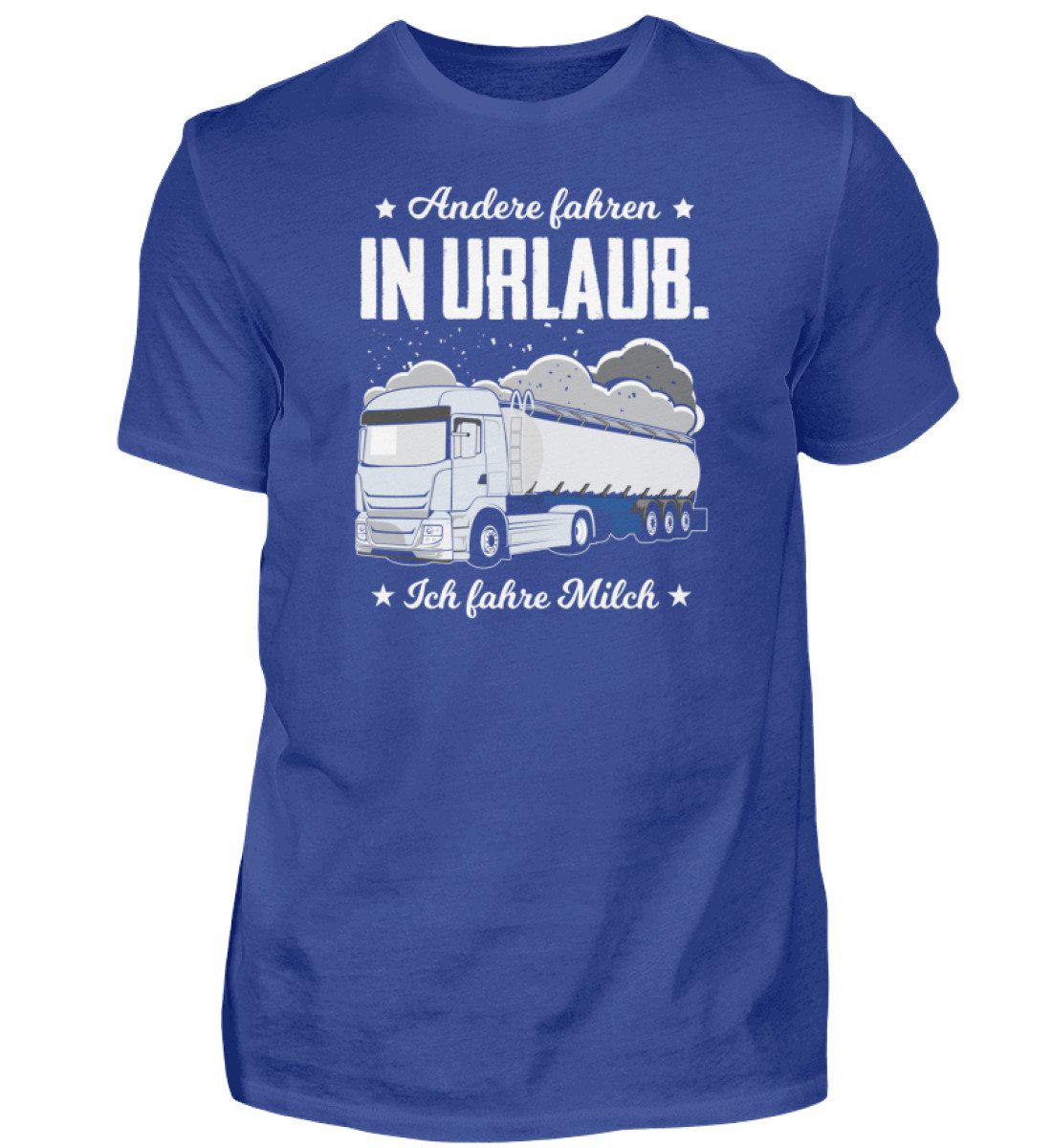 Ich fahre Milch · Herren T-Shirt-Herren Basic T-Shirt-Royal Blue-S-Agrarstarz
