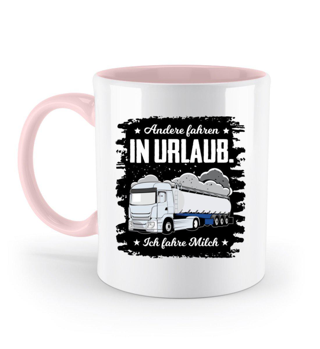 Ich fahre Milch · Keramik Tasse zweifarbig-Keramik Tasse Zweifarbig-Powder Pink-330ml-Agrarstarz