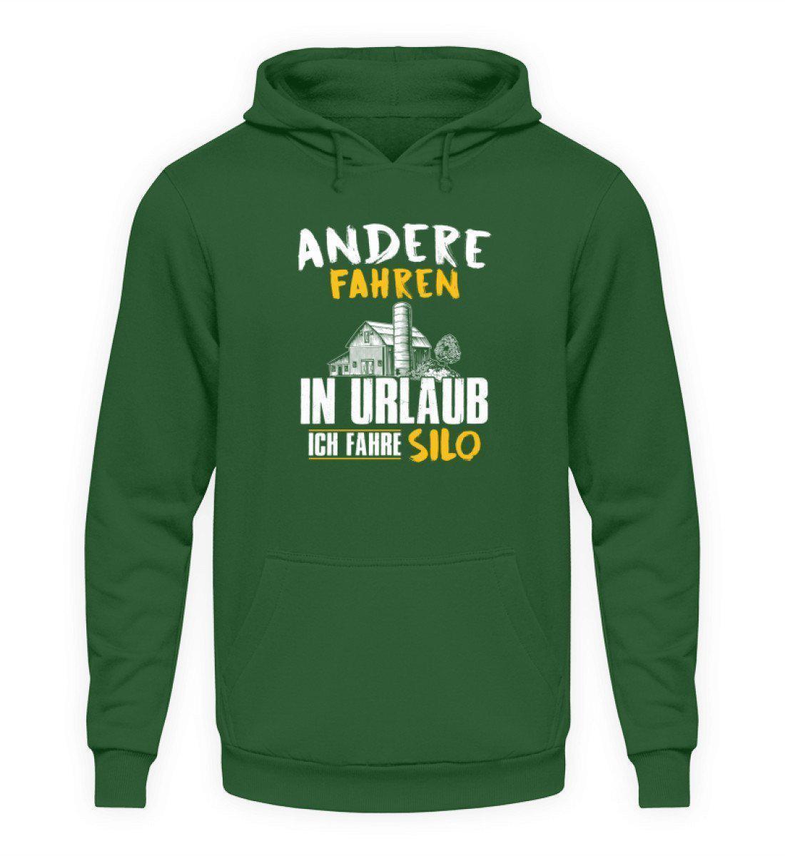 Ich fahre Silo · Unisex Kapuzenpullover Hoodie-Unisex Hoodie-Bottle Green-L-Agrarstarz