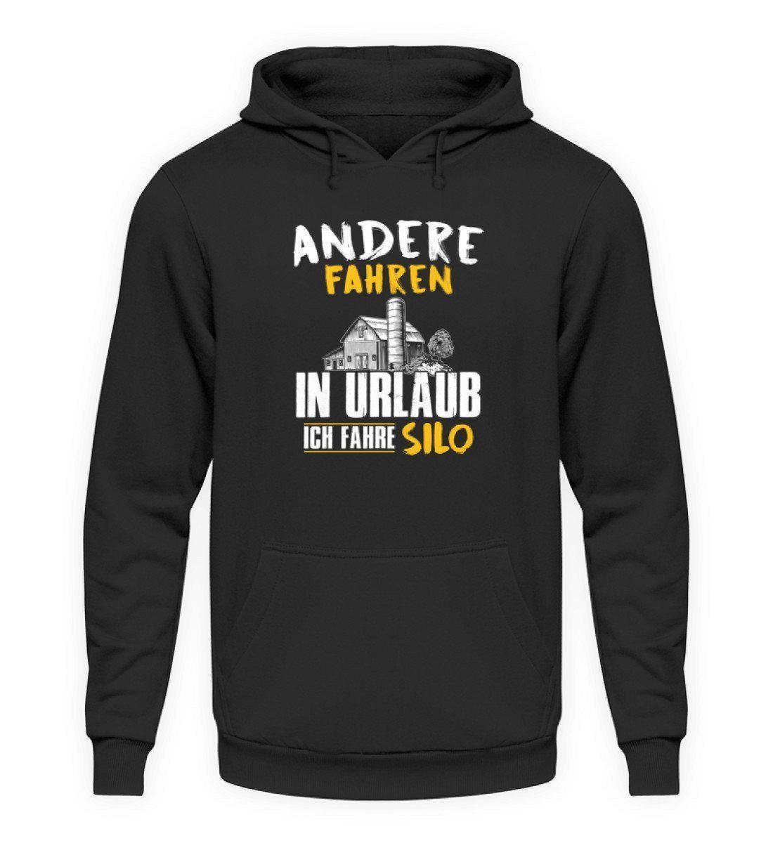 Ich fahre Silo · Unisex Kapuzenpullover Hoodie-Unisex Hoodie-Jet Black-L-Agrarstarz