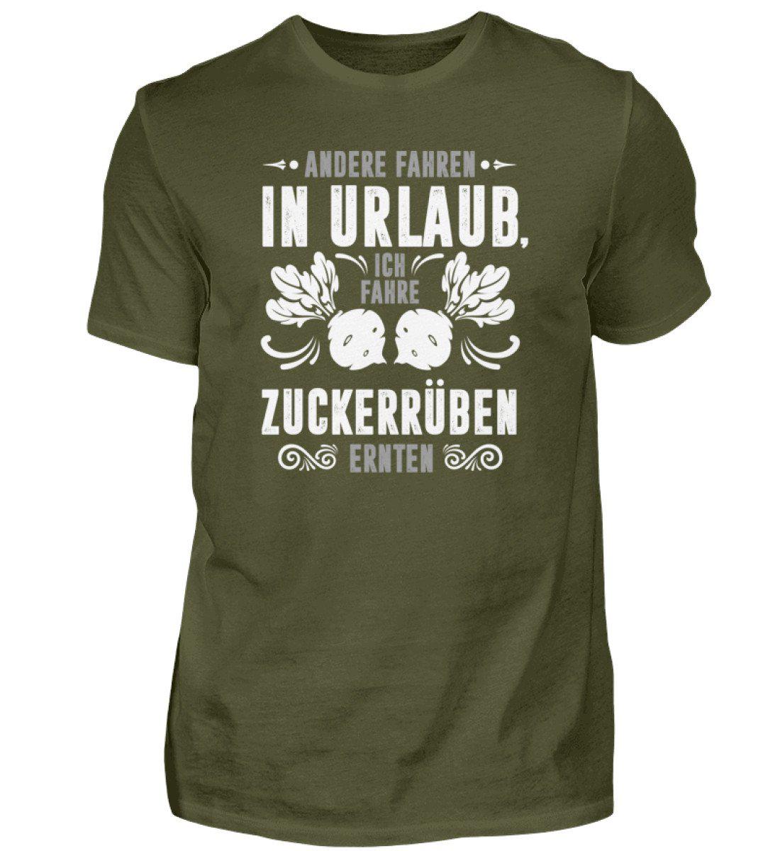 Ich fahre Zuckerrüben ernten · Herren T-Shirt-Herren Basic T-Shirt-Agrarstarz