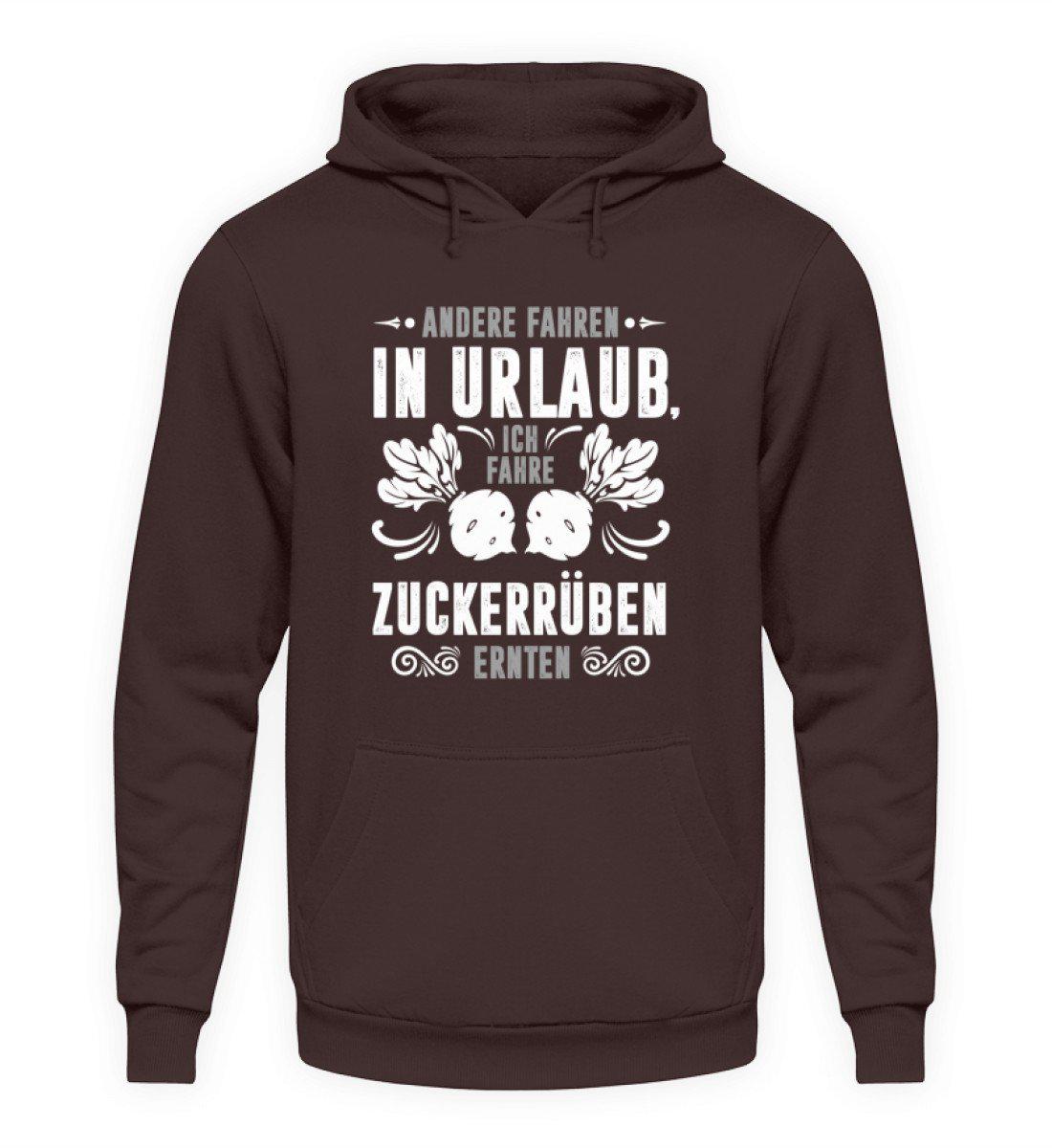 Ich fahre Zuckerrüben ernten · Unisex Kapuzenpullover Hoodie-Unisex Hoodie-Hot Chocolate-S-Agrarstarz