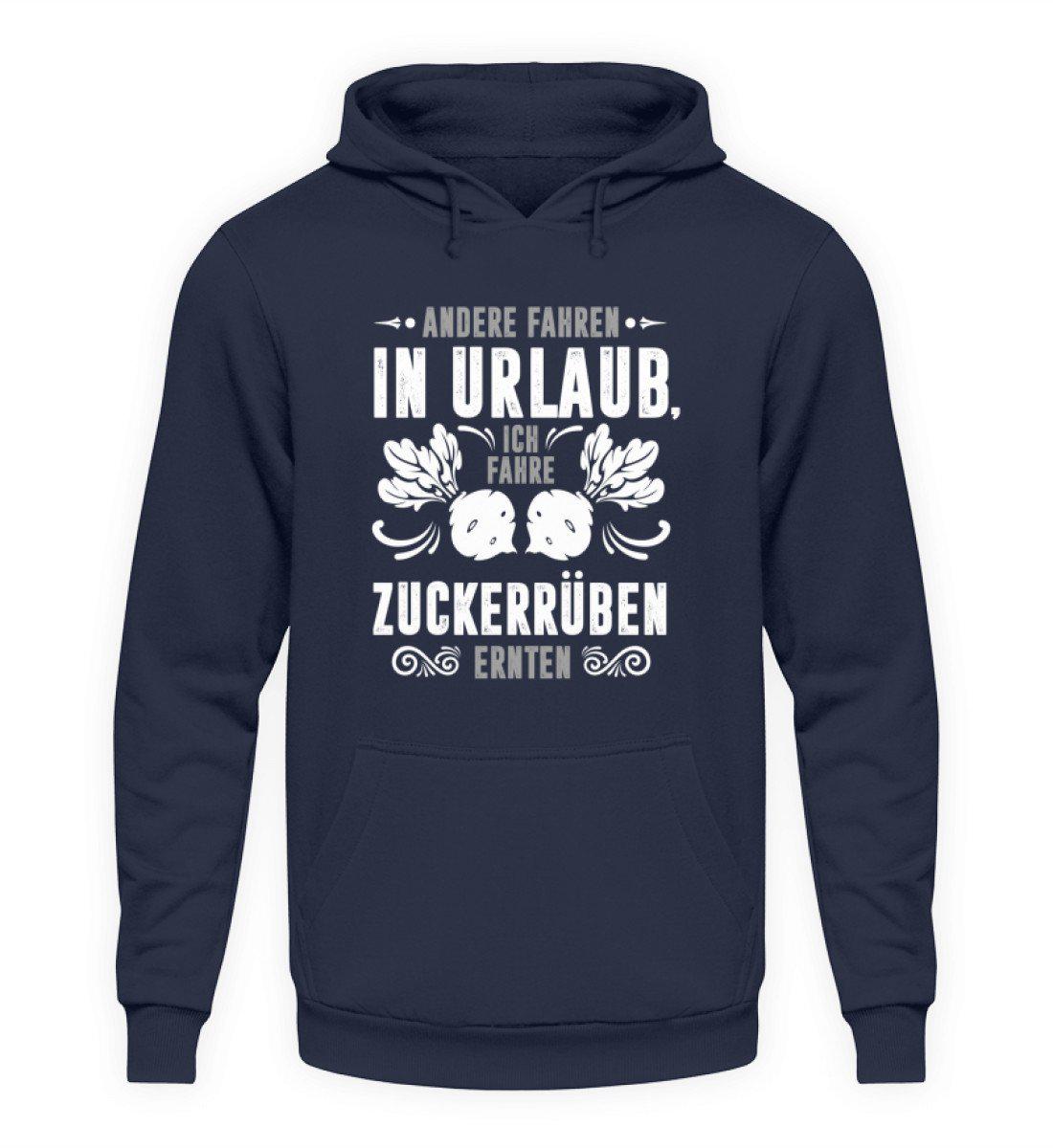 Ich fahre Zuckerrüben ernten · Unisex Kapuzenpullover Hoodie-Unisex Hoodie-Oxford Navy-S-Agrarstarz