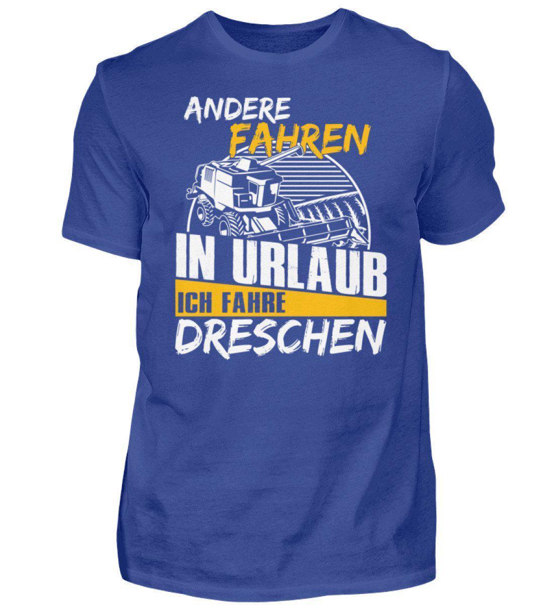 Ich fahre dreschen · Herren T-Shirt-Herren Basic T-Shirt-Royal Blue-S-Agrarstarz