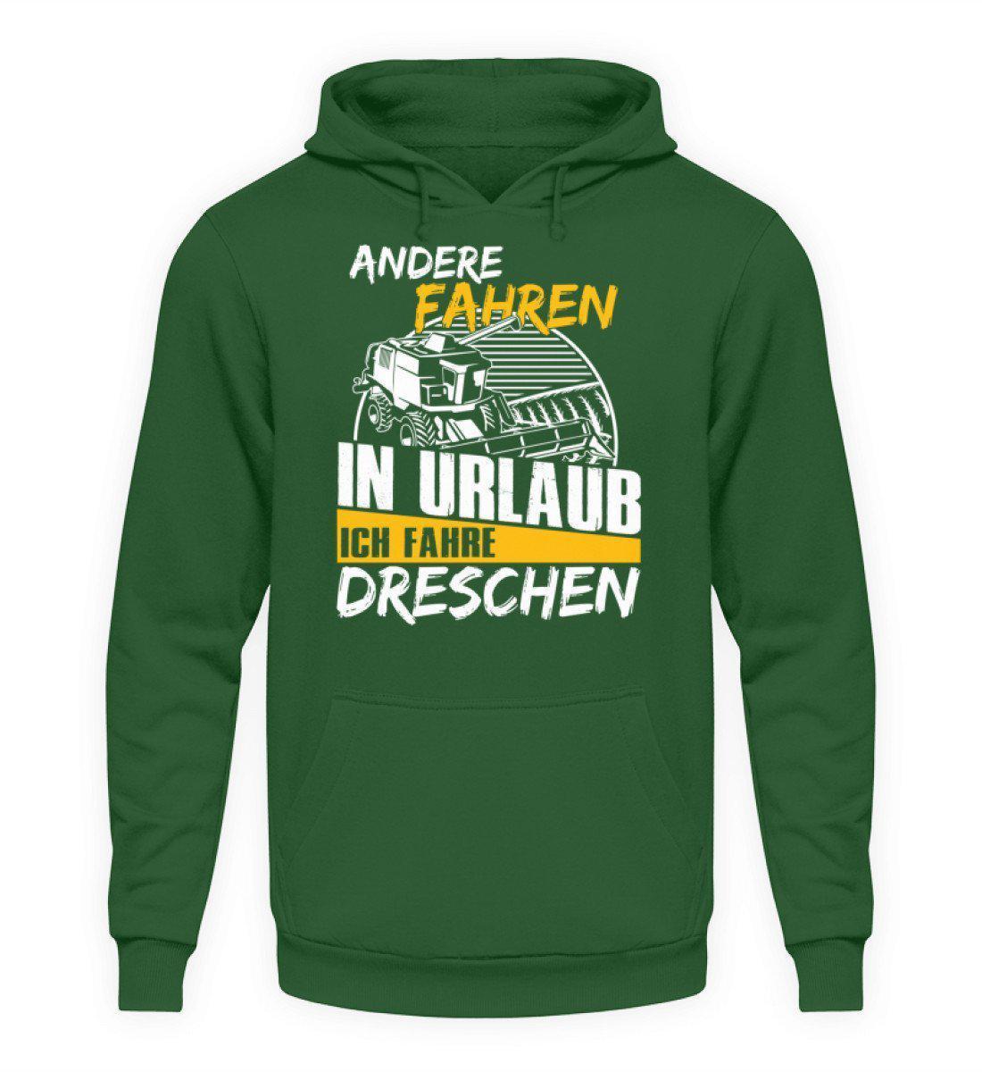Ich fahre dreschen · Unisex Kapuzenpullover Hoodie-Unisex Hoodie-Bottle Green-L-Agrarstarz